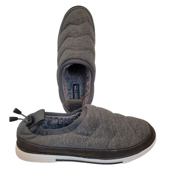 Kenneth Cole Reaction Amelia Quilted Slip-On Sneaker Dark Grey Size 12 - Picture 1 of 8